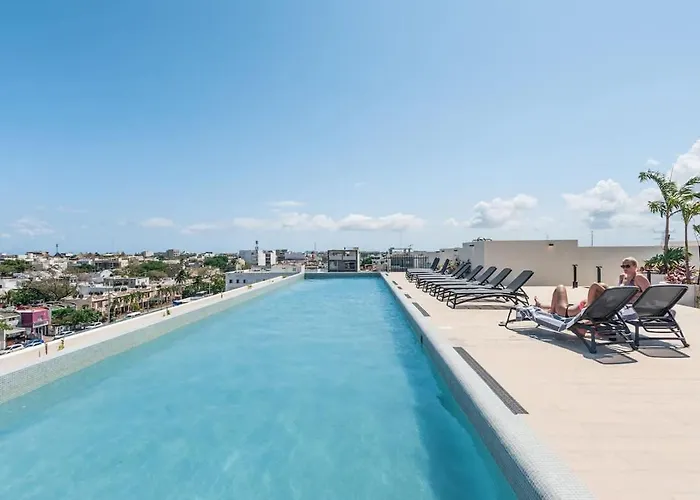 Vakantiehuis Departamento Nuevo En Centro Playa del Carmen